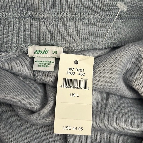 Aerie Velour Super Flare High Waisted Drawstring Pant Size L - Picture 5 of 9